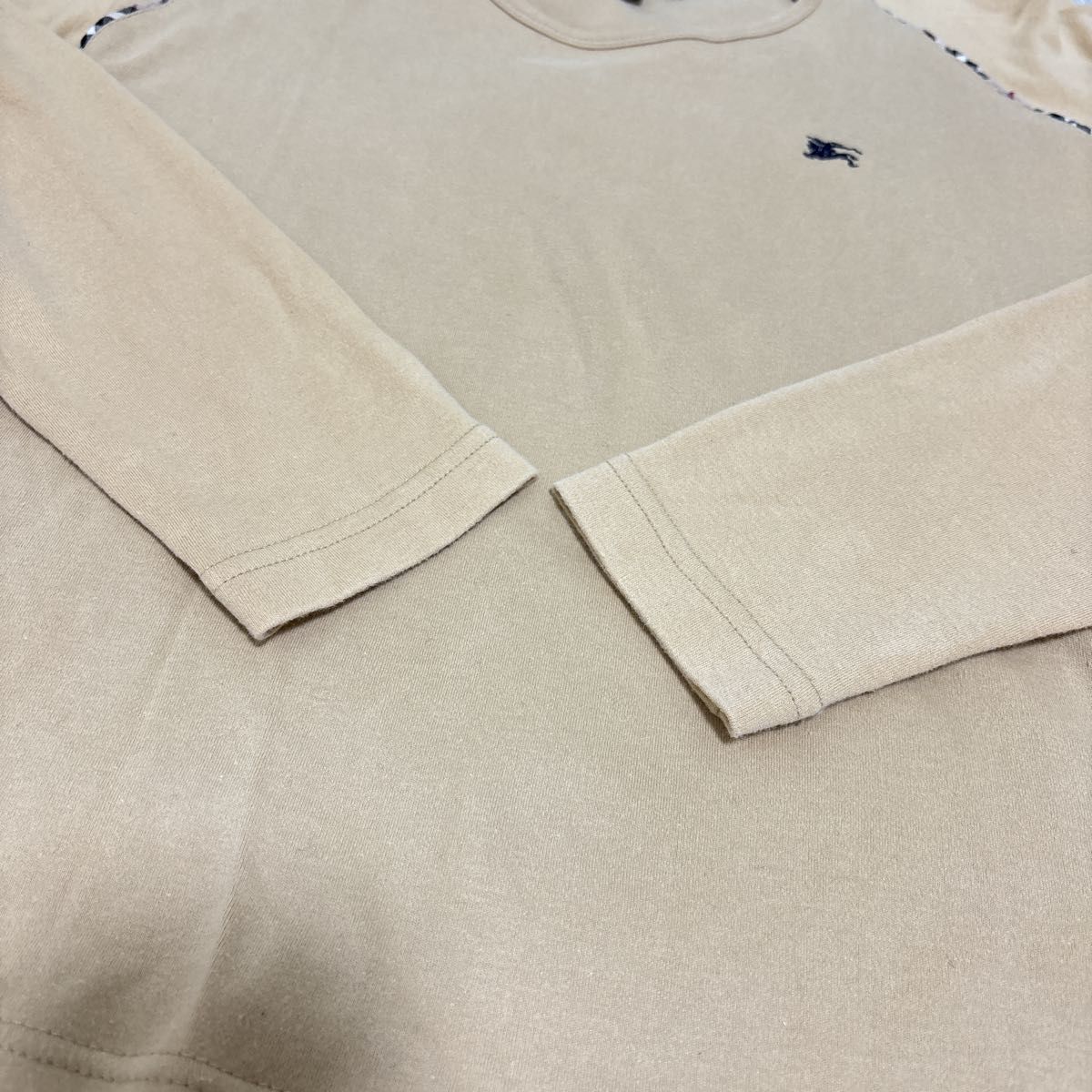 Burberry バーバリー 長袖 ロンT シンプル ワンポイント Burberry バーバリー 長袖 ロンT シンプル ワンポイント