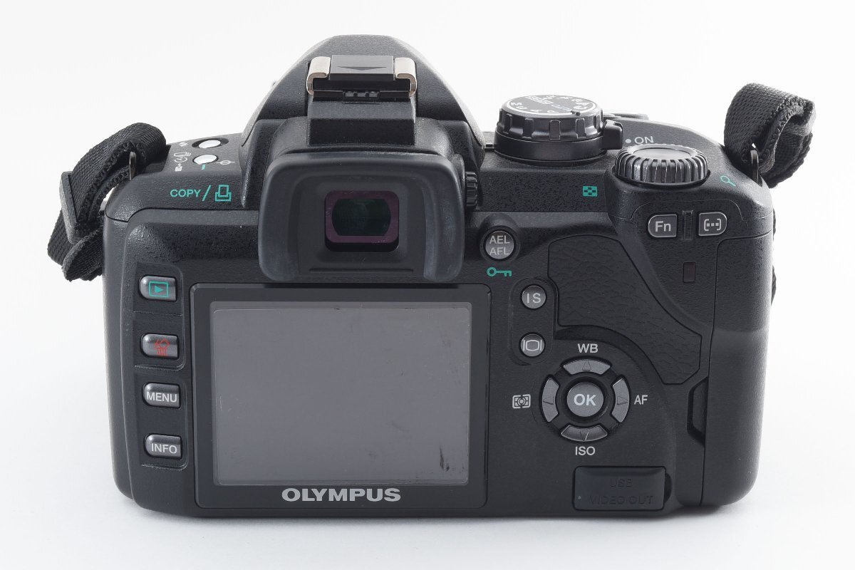 Olympus E-510 1000万画素 + 14-42mm / 40-150mm ダブルズームキット [美品] レンズフード CD-R 充電器 バッテリー 手ぶれ補正_画像5