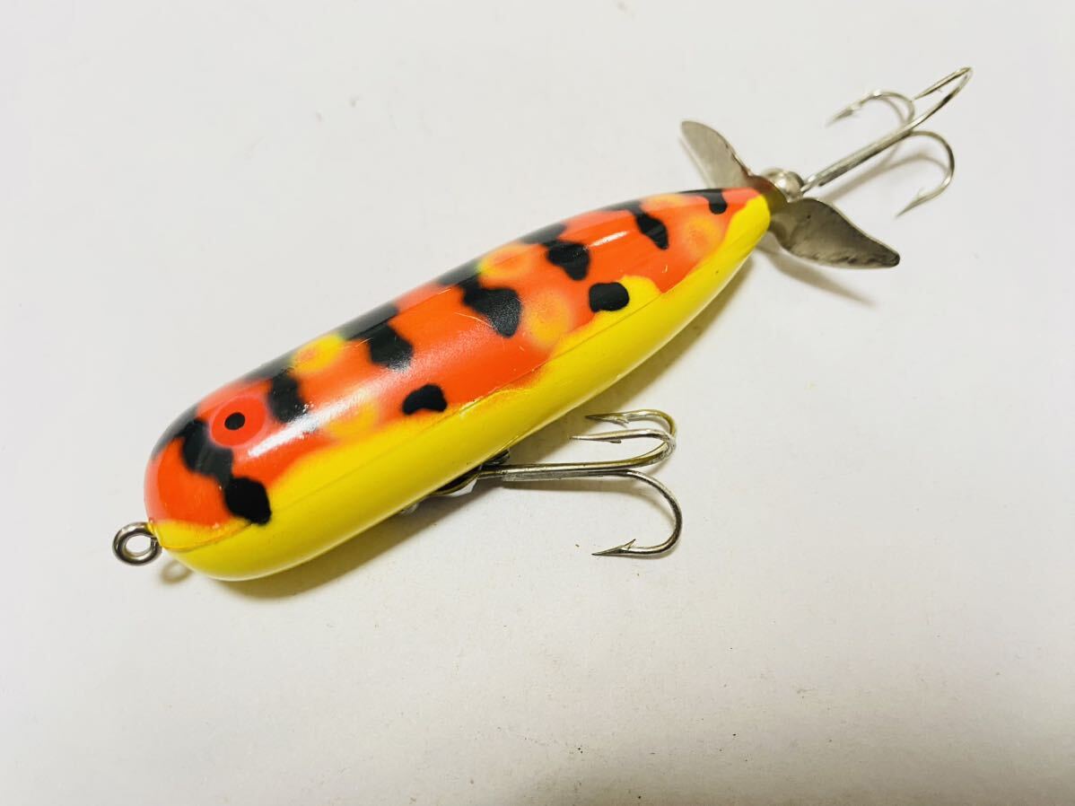 マグナムトーピード　横割れ　ダイリツ？　ヘドン　HEDDON　シーバス　ソルト　ヒロ内藤　当時モノ　アメリカンルアー　マグトー　⑦_画像1