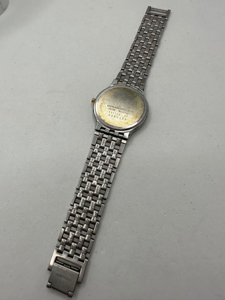 【TECHNOS】クオーツ 腕時計 中古品 稼動 92-8の画像4