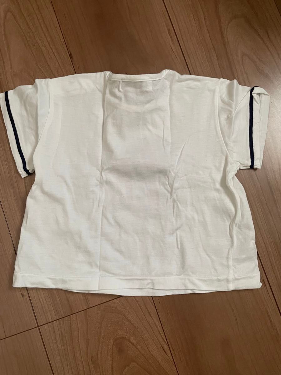 《ELLE》90cm Tシャツ ショートパンツ ナップサック セット