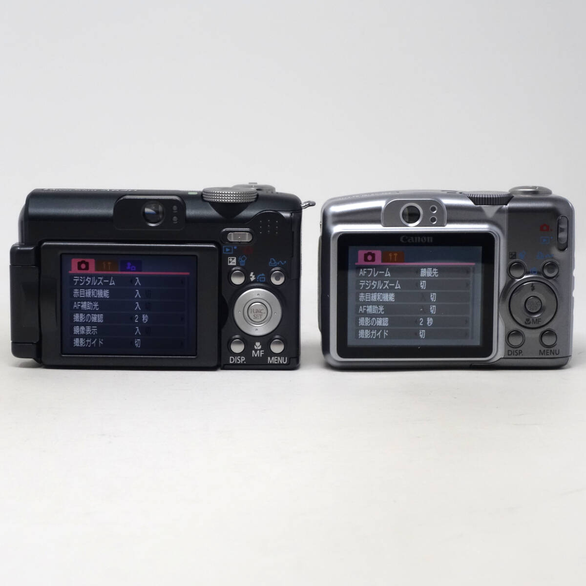【美品】Canon PowerShot A640 他 Aシリーズ まとめて 4台 元箱 付属品一式 動作確認済み 単3電池仕様 コンパクトデジタルカメラ キヤノンの画像9