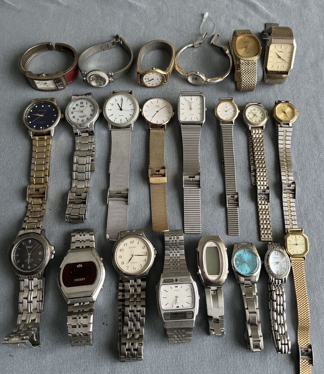 SEIKO ORLENTなど腕時計中古品 22個ジャンク