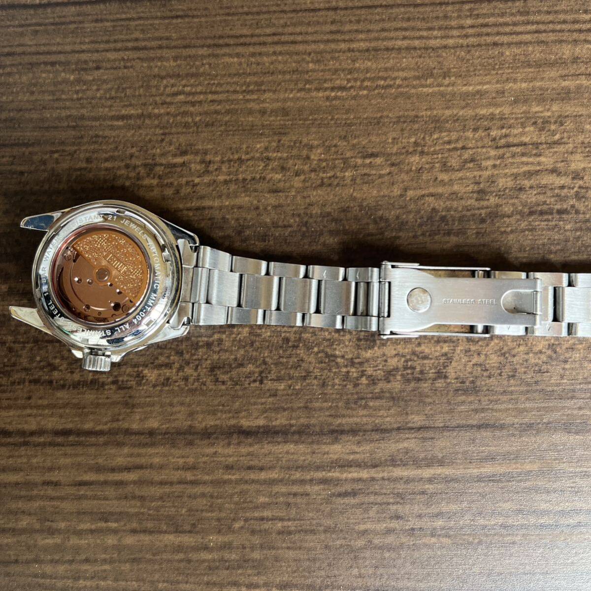 MUSK 腕時計 自動巻き 稼働品ジャンク_画像5