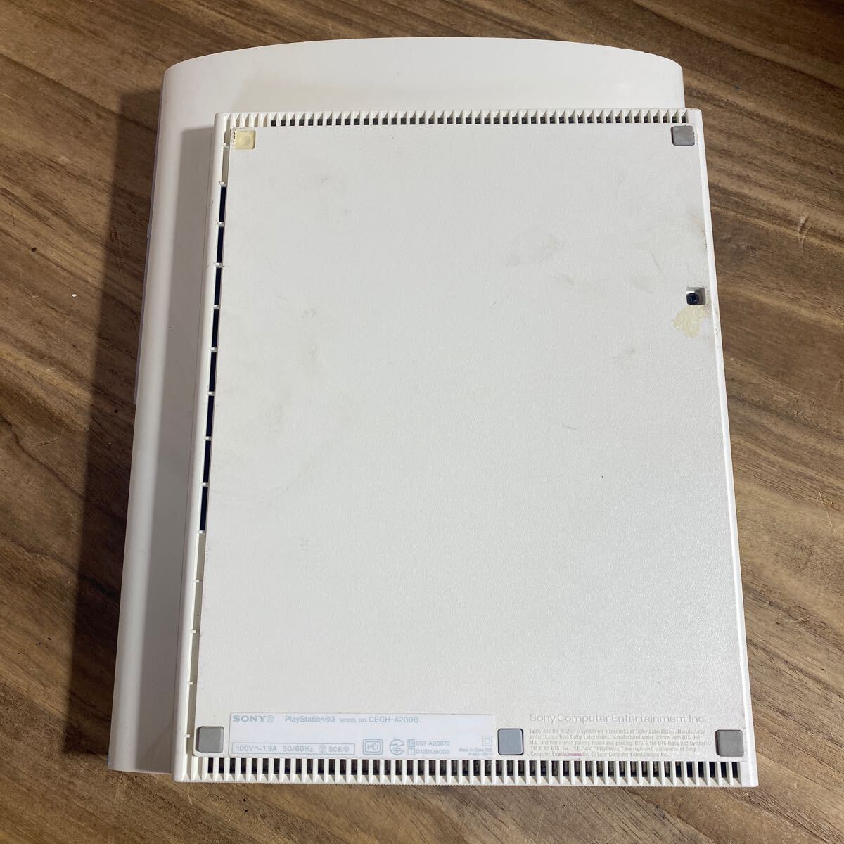 SONY PS3本体 CECH-4200B ホワイト 管理⑦