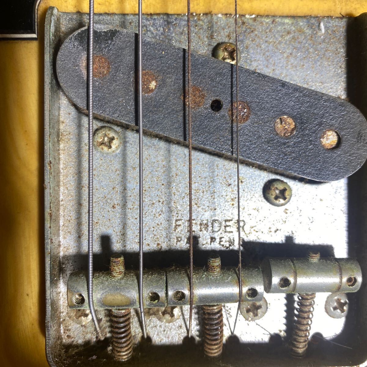 Fender エレキギター TELECASTER フェンダー A010053 Made in Japan ケース付きの画像3