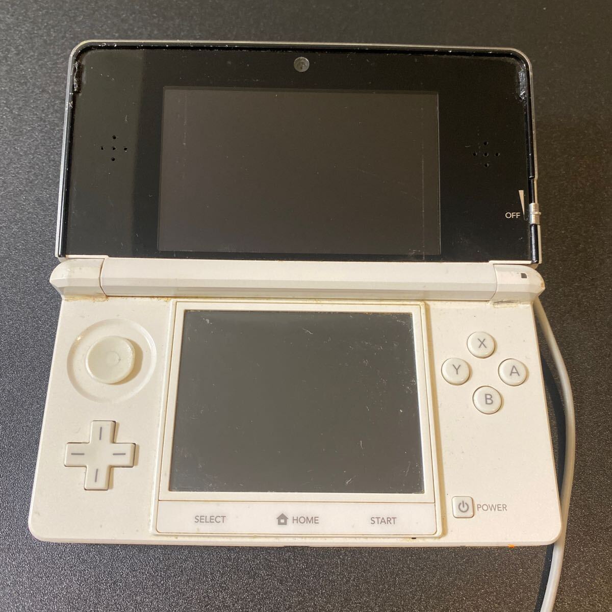 Nintendo 3DS body CTR-001 white control ②