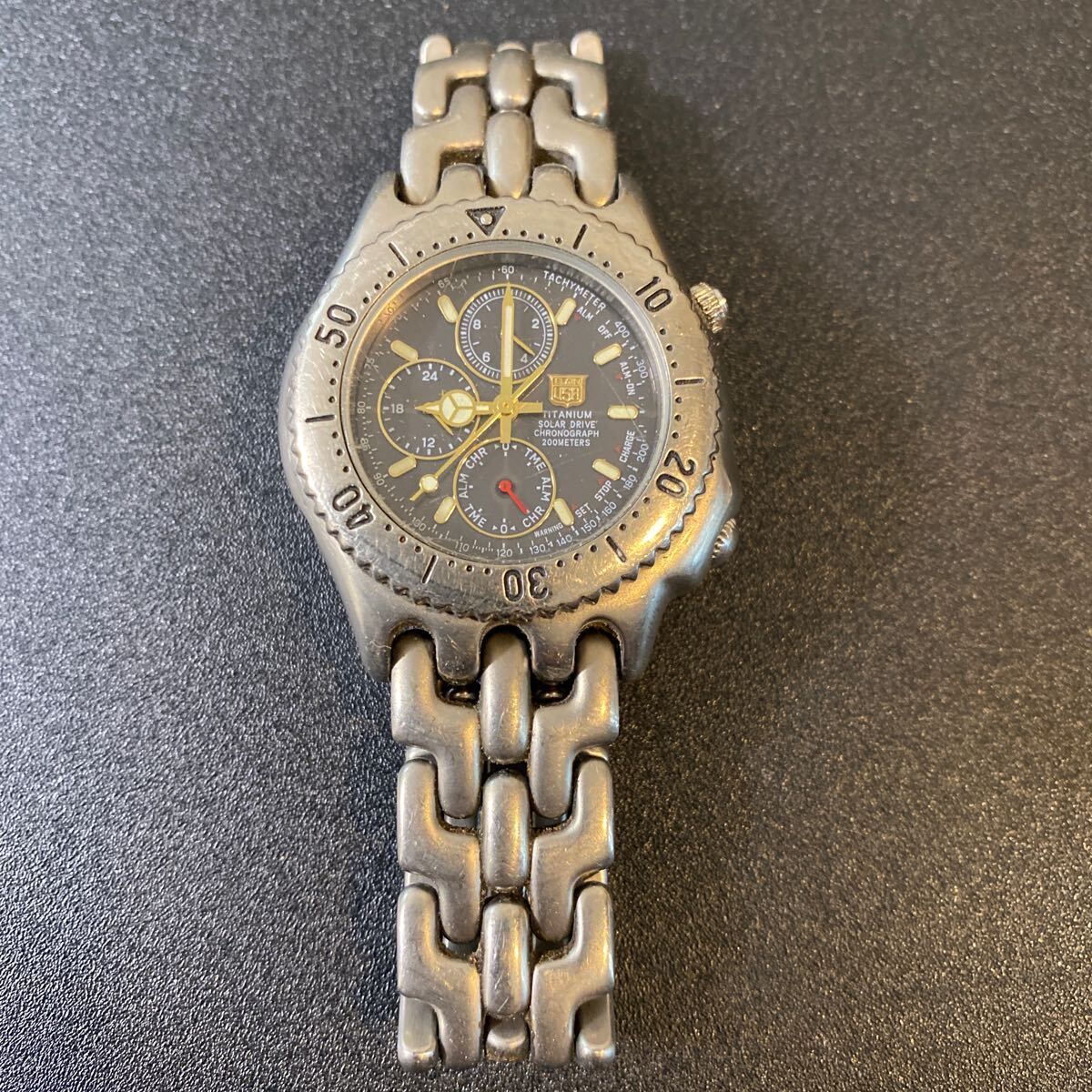 ELGIN USA 腕時計 FK-948-A / ELGIN TITANIUM SOLAR FK-941-C クォーツ2点不動 管理⑧の画像4
