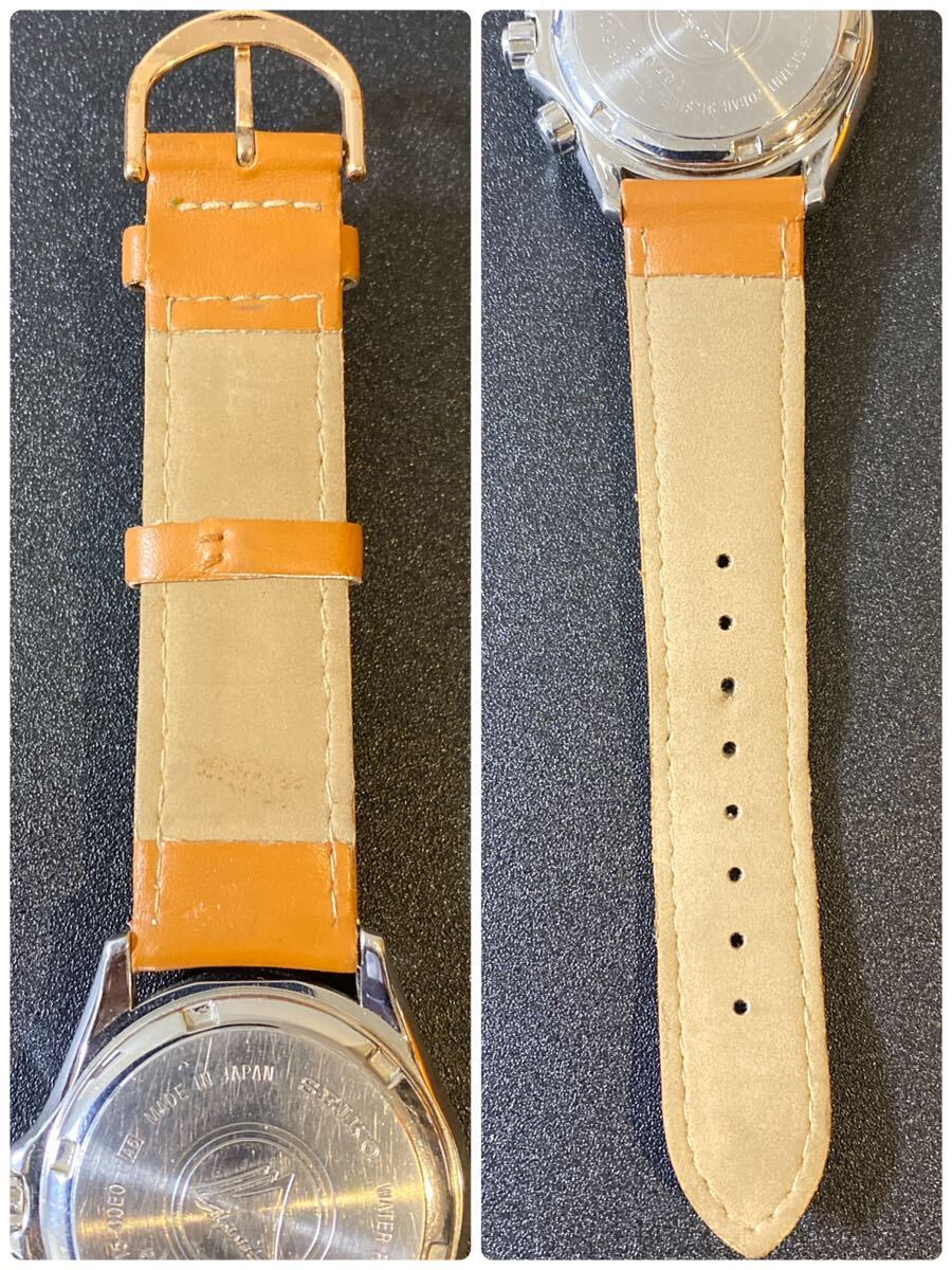 美品！SEIKO セイコー Alpinist 緑 腕時計 6R15-00E0 自動巻き 稼働品①の画像3