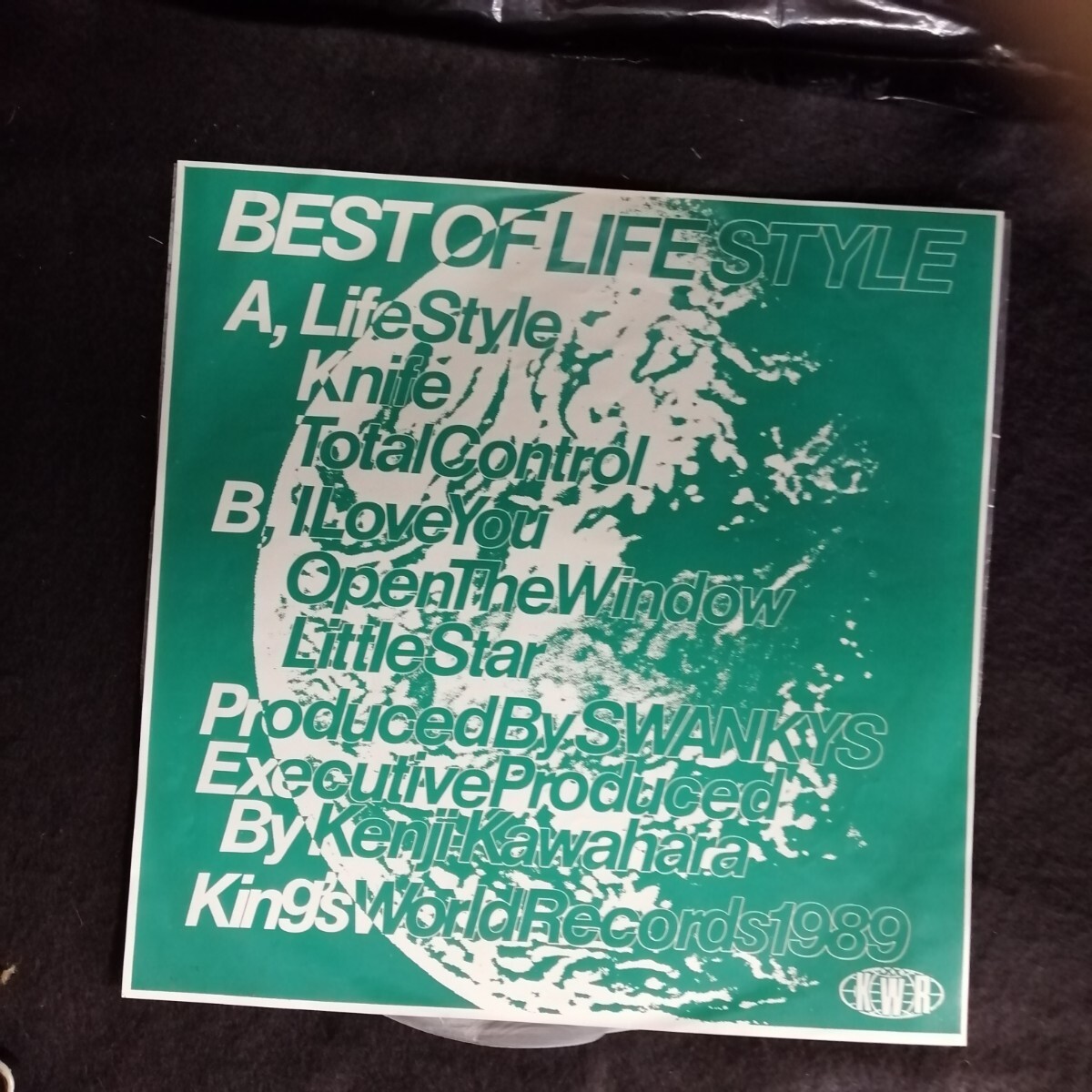 D04 б/у LP б/у запись SWANKYS best of life style! записано в Японии KK-008 прозрачный винил s one ключ z японский punk 