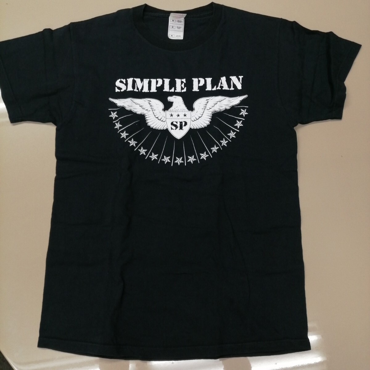 D04 バンドTシャツ　シンプルプラン　SIMPLE PLAN ロゴマークT　_画像1