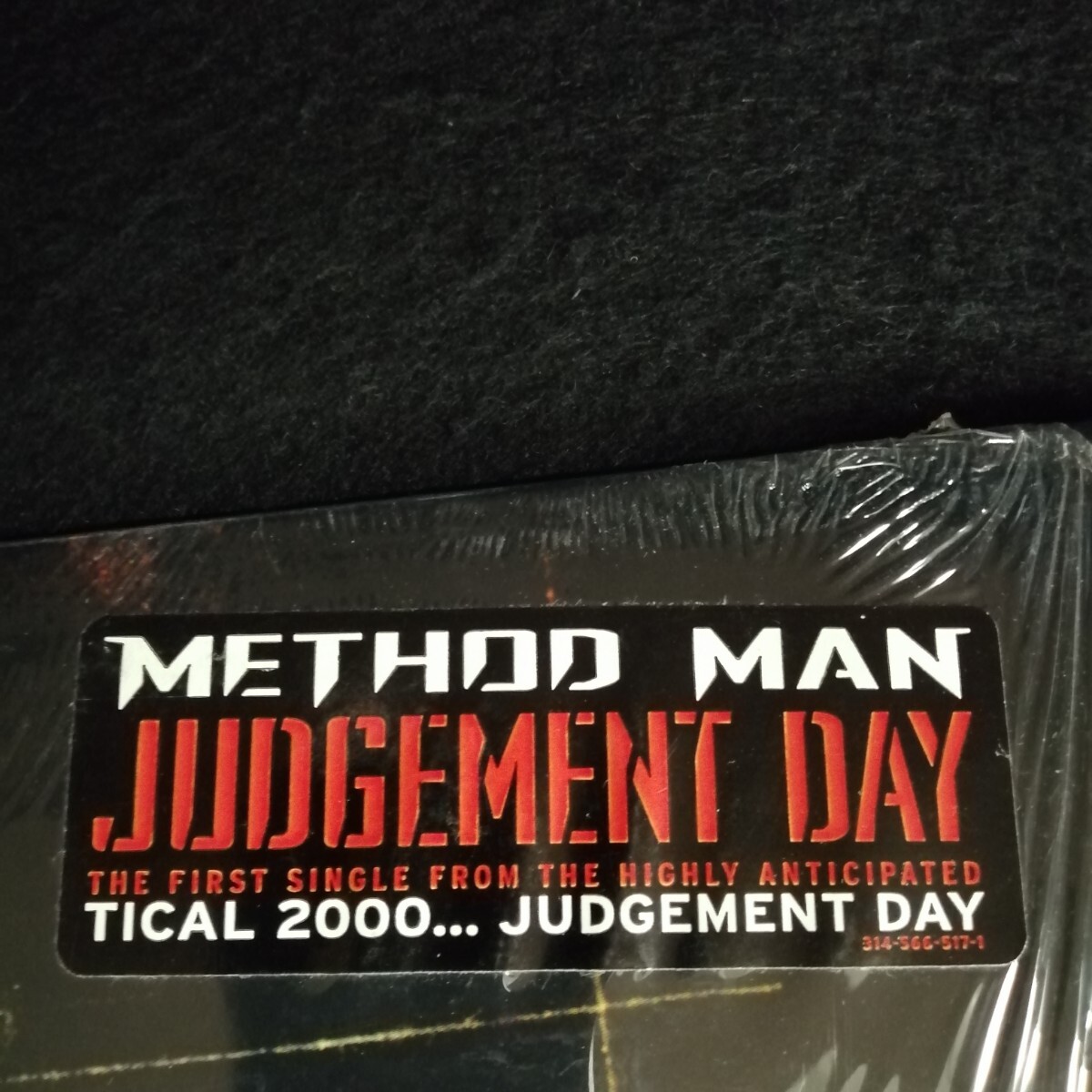 D04 中古LP 中古レコード　METHOD MAN judgement day US盤314 565 517-1 シュリンク、ハイプシールあり　TICAL 2000_画像6