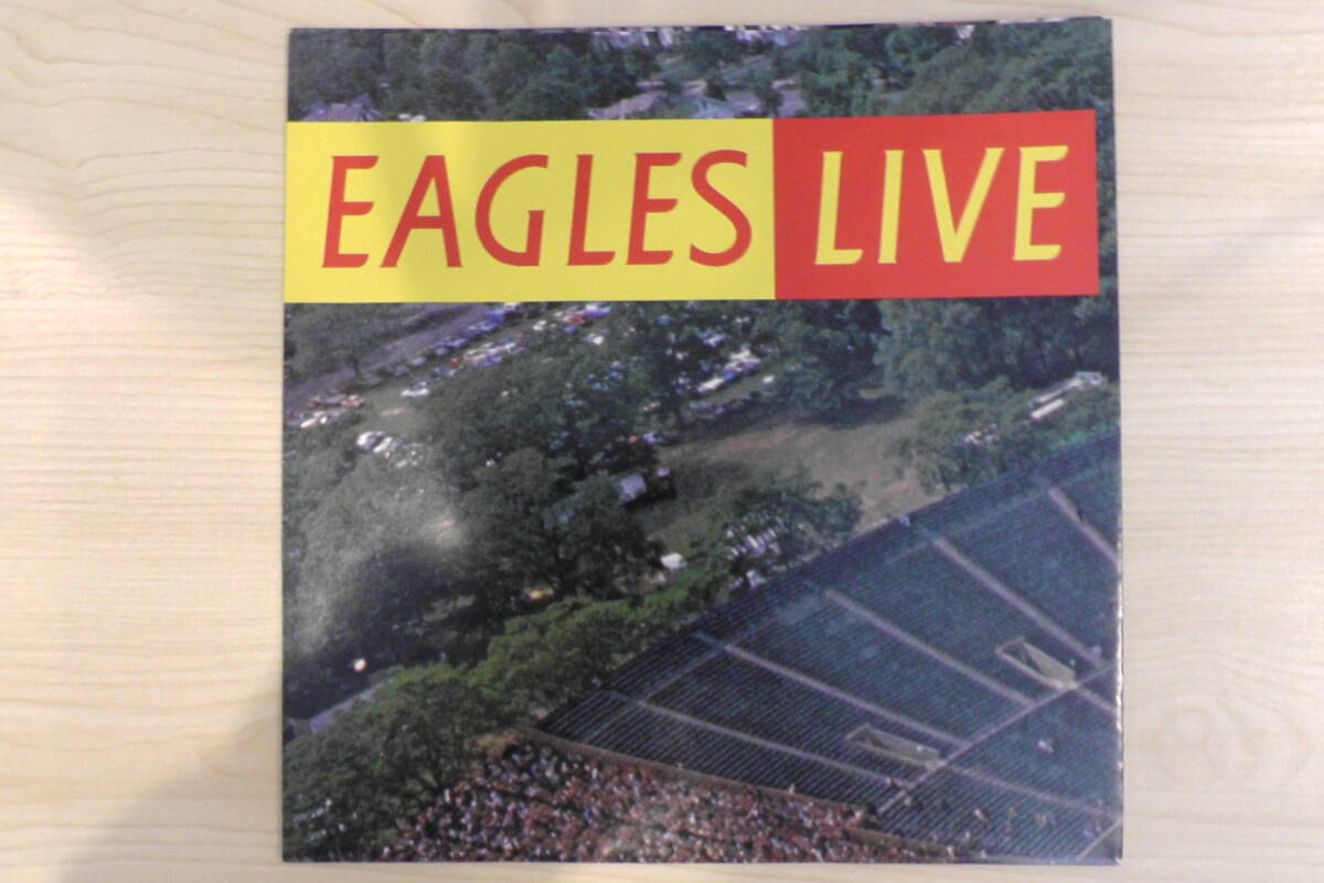  obi attaching LP record Eagle sEAGLES* Live both sides color poster attaching 