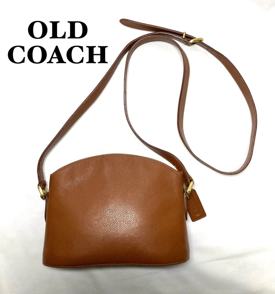 【希少】COACH オールドコーチ　ショルダーバッグ　イタリア製　679