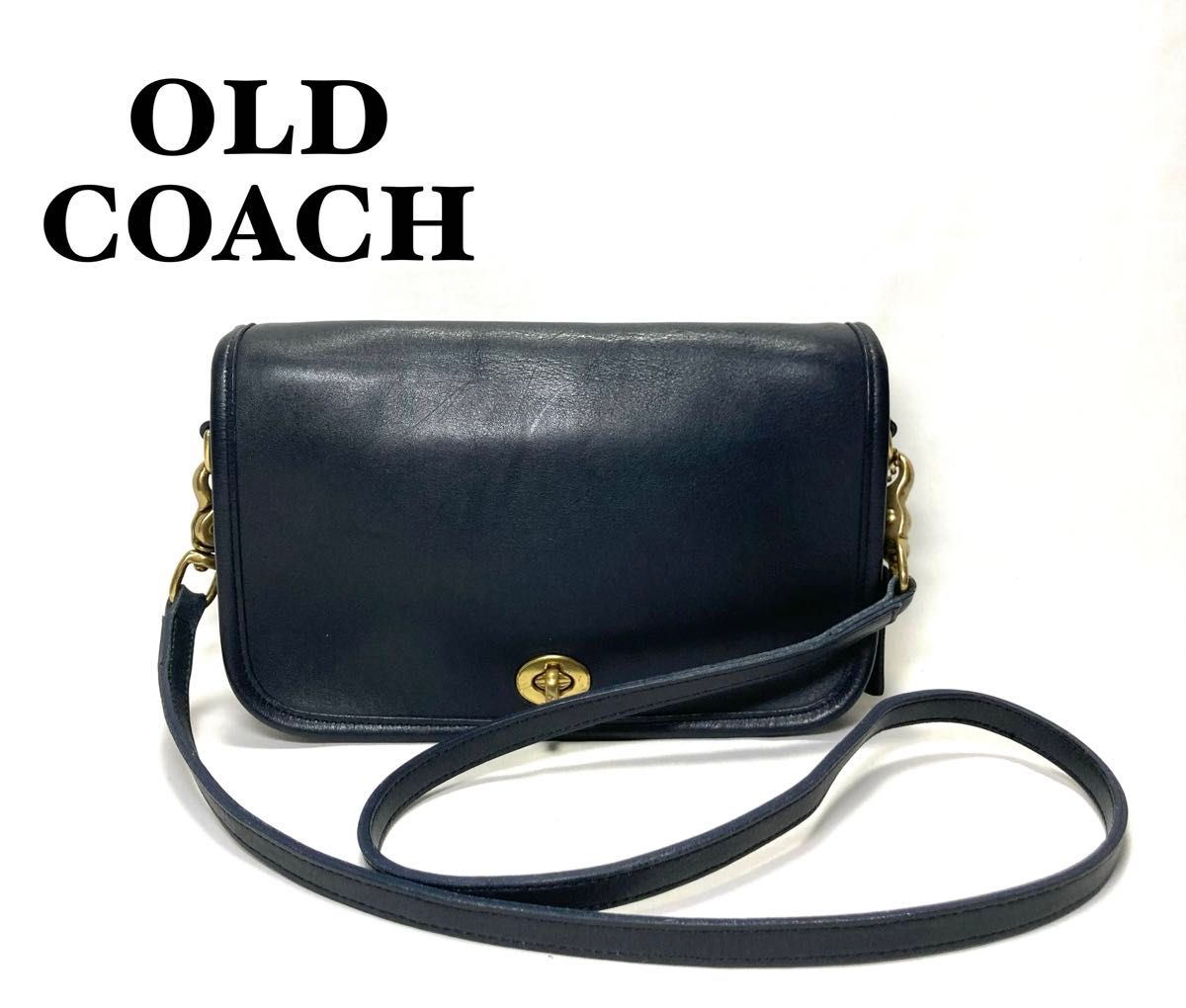 【美品】COACH オールドコーチ　ショルダーバッグ　USA製　C6C 9755