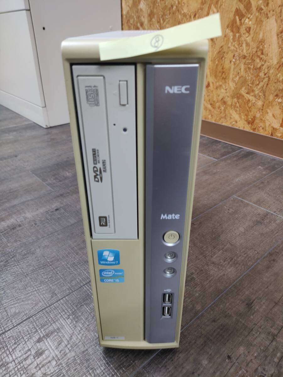 ⑧ NEC Mate MK25MB-C デスクトップPC Office 2019 PC-MK25MBZT1F3C Core i5-2400S RAM 4GB HDD 250GB Windows10 Proの画像1