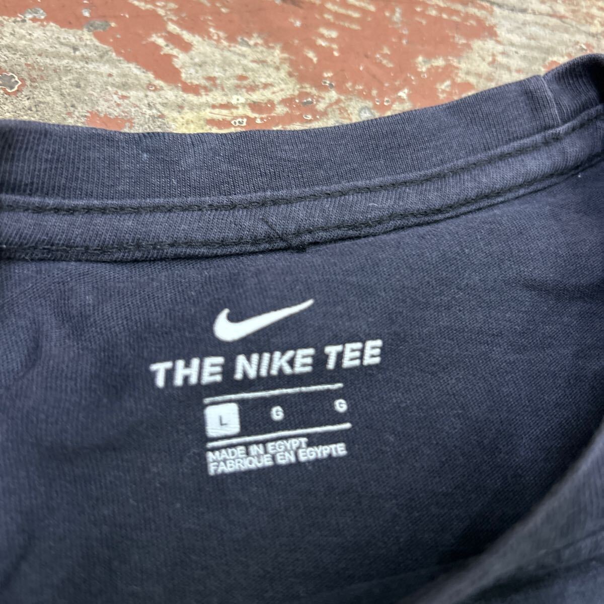 NIKE ナイキ 半袖Tシャツ ブラック L 子ども 八b1_画像2