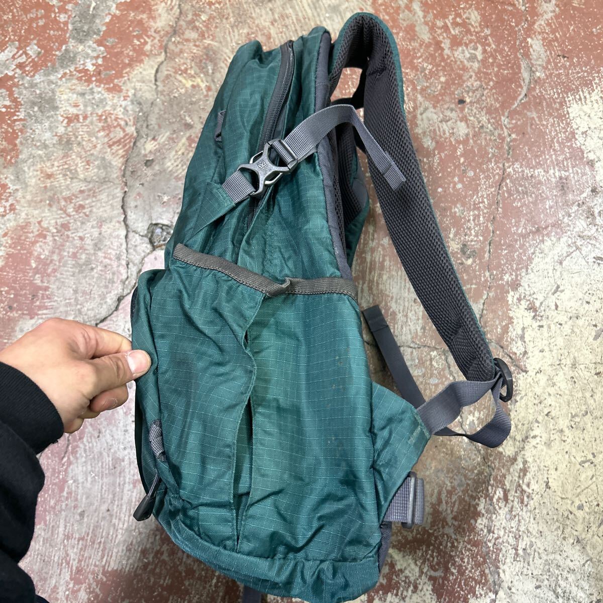 karrimor カリマー バックパック sector 25 深緑 パーツ欠品 八b1_画像2