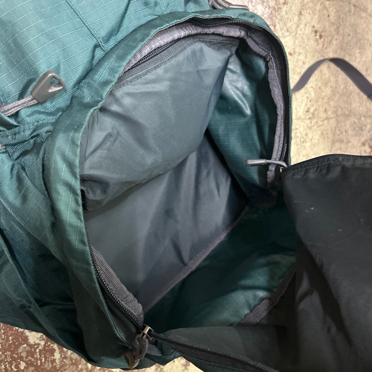 karrimor カリマー バックパック sector 25 深緑 パーツ欠品 八b1_画像7