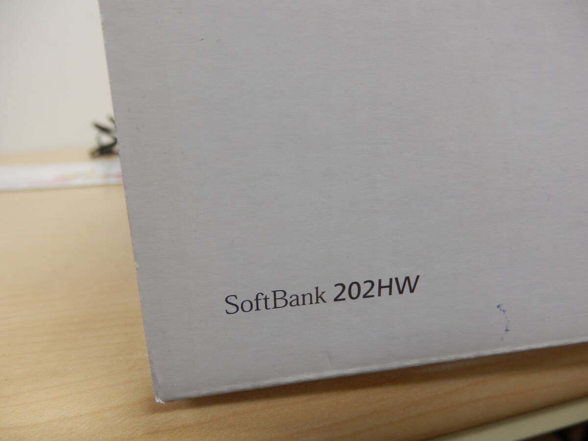 【54892】◆中古 動作確認試聴確認済み！！ SoftBank ワンセグポータブルテレビ TV 202HW 白 リモコン欠品の画像7