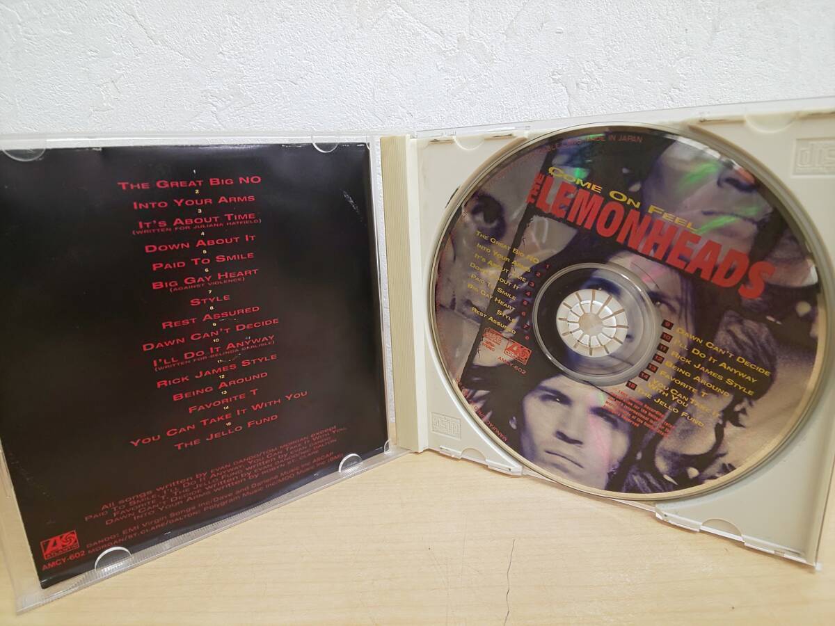 54476◆CD the lemonheads　come on feel 　レモンヘッズ　カモン・フィール　対訳　イヴァン・ダンド_画像3