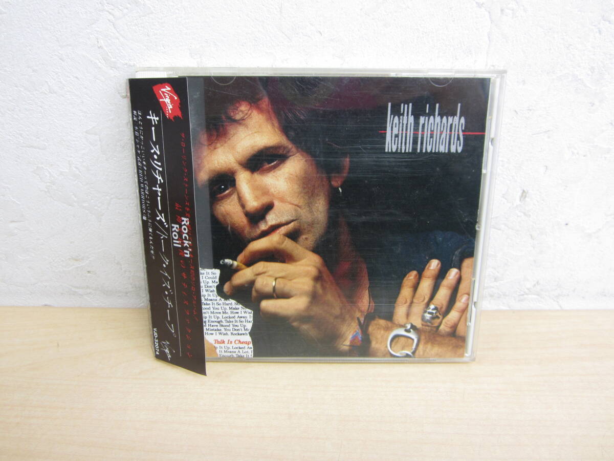 55053◆CD Keith Richards Talk Is Cheap VJD-32074 帯付の画像1