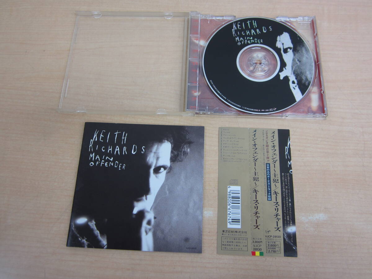 55054◆CD Keith Richards Main Offender VJCP-28130 帯付の画像5