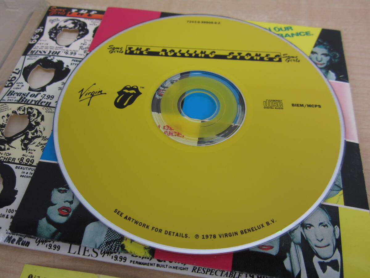 55079◆CD The Rolling Stones Some Girls 帯付の画像5