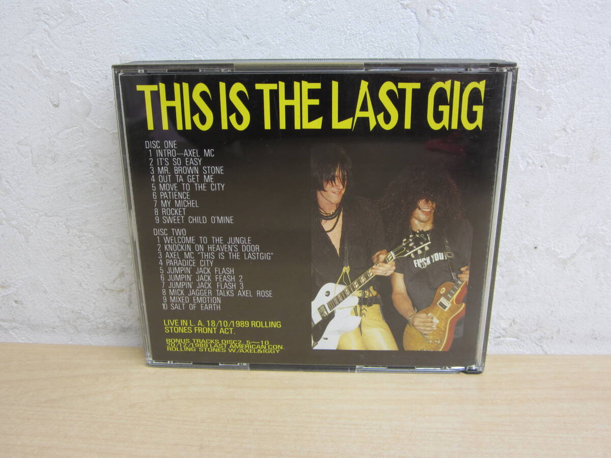 55094◆CD Guns n' Roses THIS IS THE LAST GIGの画像2