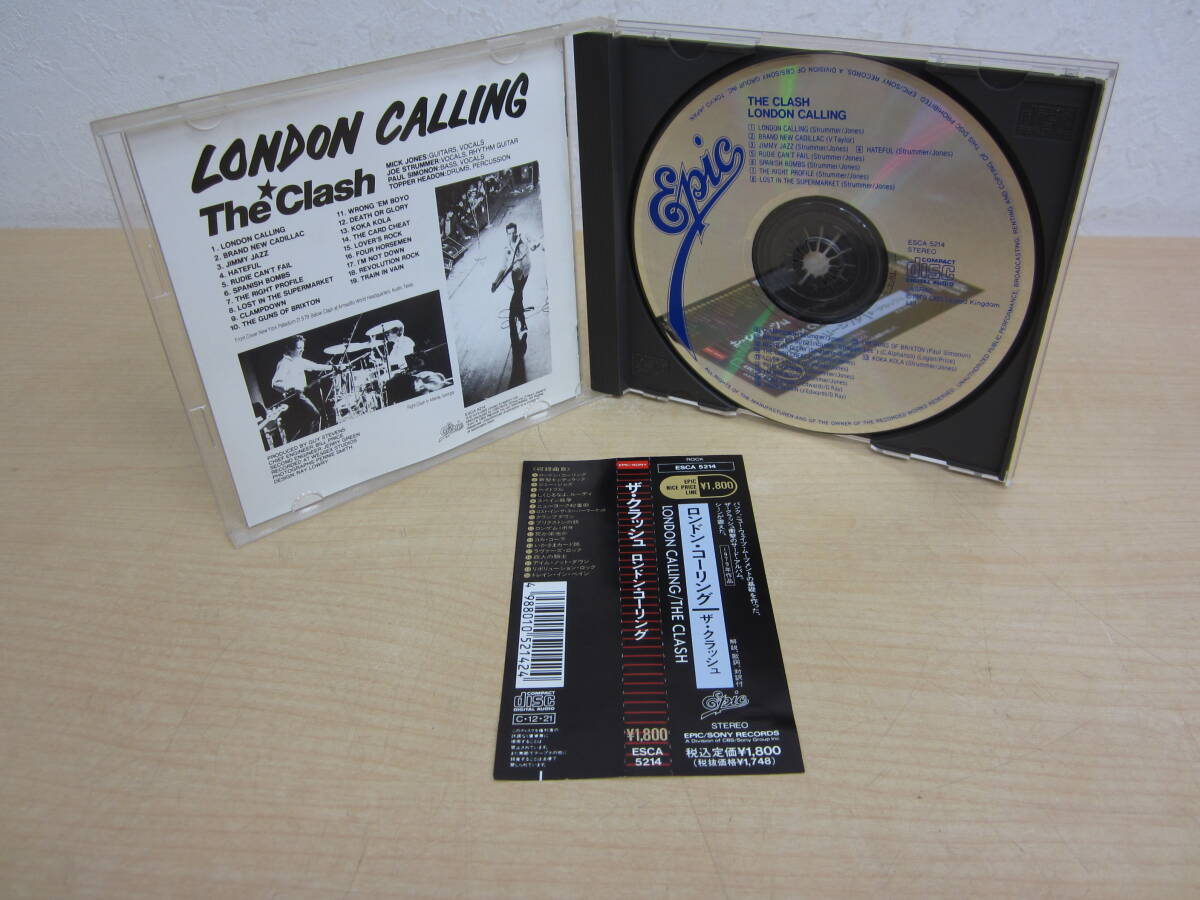 55104◆CD The Clash London Calling 帯付の画像4