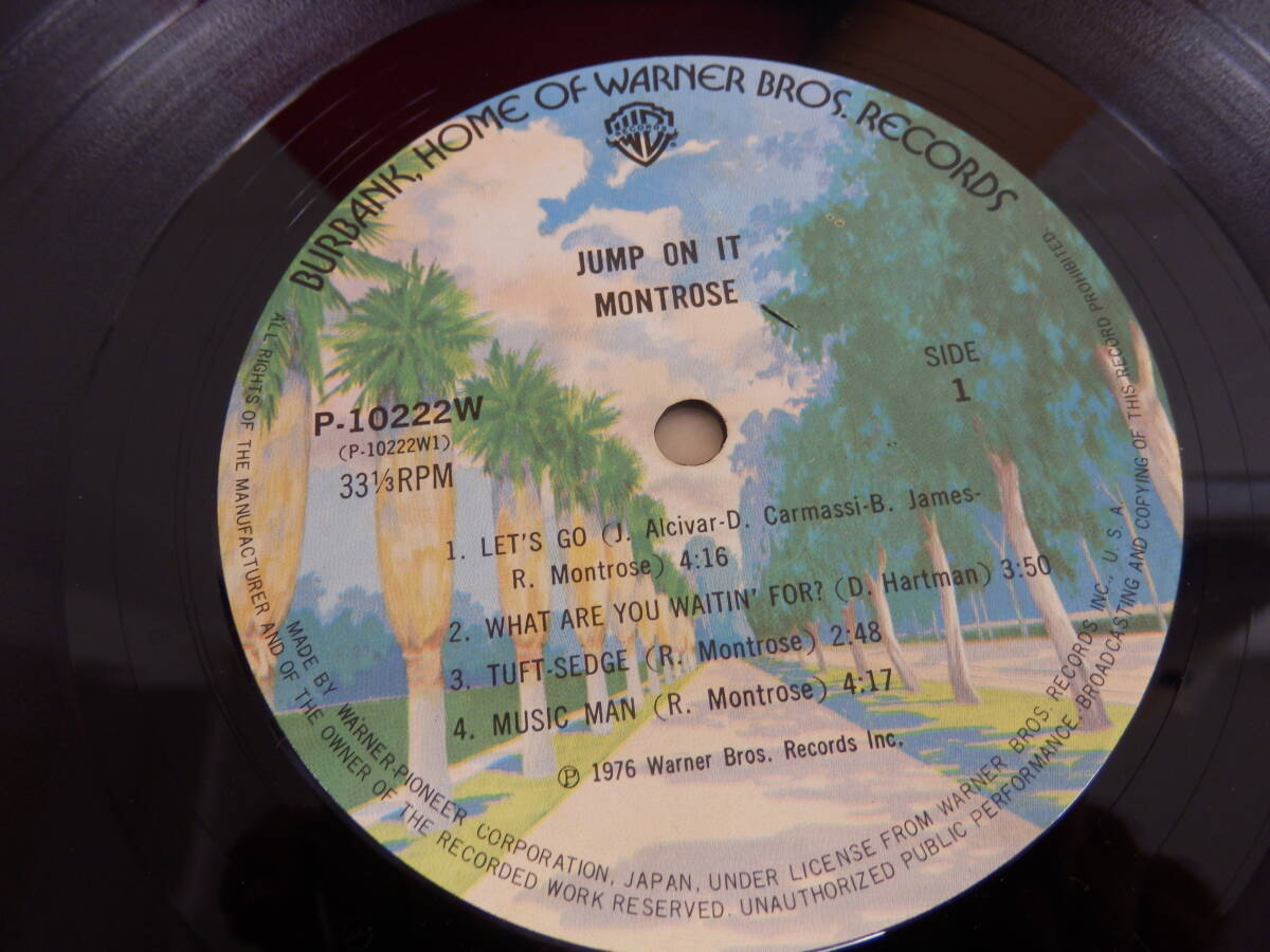 【55633A】◆中古 レトロ LP レコード MONTROSE JUMP ON IT ジャンク扱いの画像3