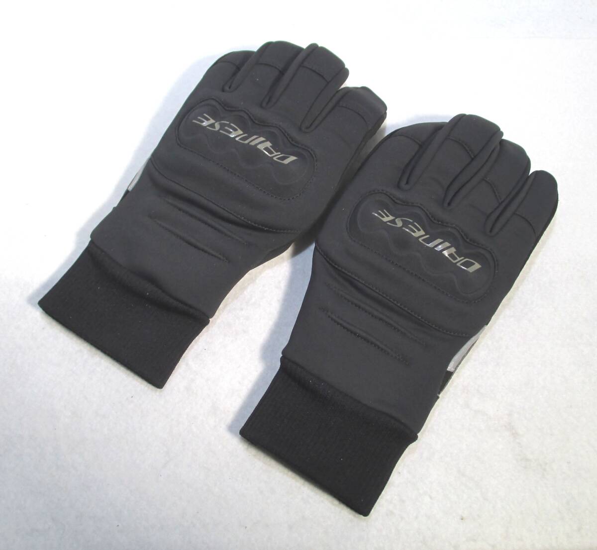 *DAINESE large ne-ze spring autumn for window stopper glove black L trying on only * bike touring protection against cold 