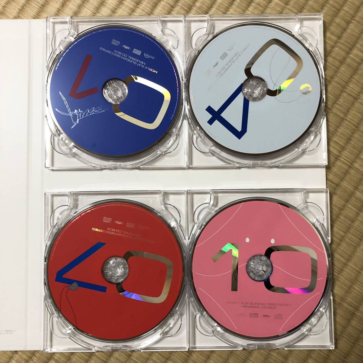 機動戦士ガンダムSEEDシリーズ メモリアルCDBOX 初回生産限定盤 機動戦士ガンダムSEEDシリーズ メモリアルCDBOX 初回生産限定盤