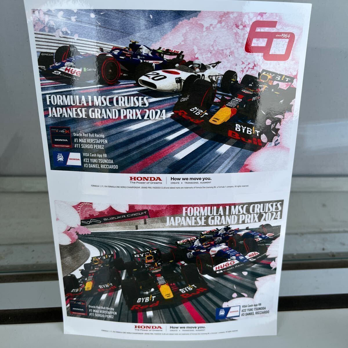 鈴鹿サーキット限定 1/43 Scuderia Alpha Tauri AT04 No.22 TSUNODA JAPANESE GP 2023 角田 限定ステッカー付き F1 2024 日本GP 鈴鹿 _画像2