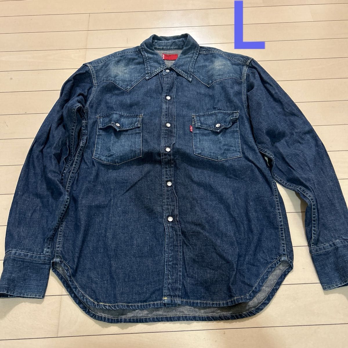 古着　LEVIS リーバイス　RED TAB レッドタブデニムシャツ　J55 021208   L 