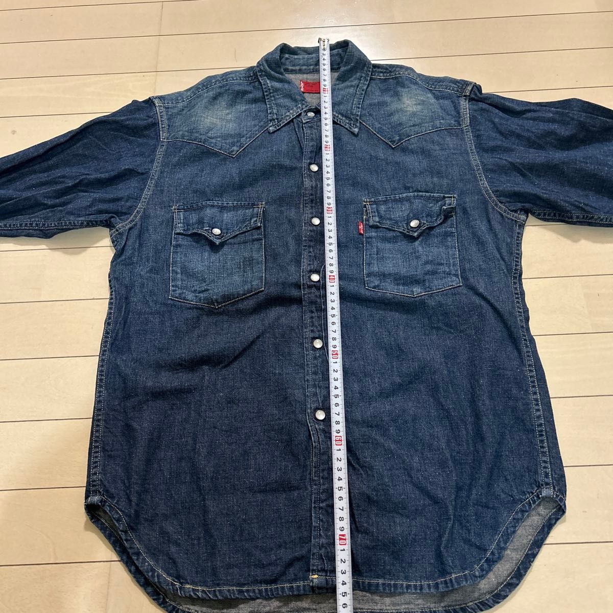 古着　LEVIS リーバイス　RED TAB レッドタブデニムシャツ　J55 021208   L 