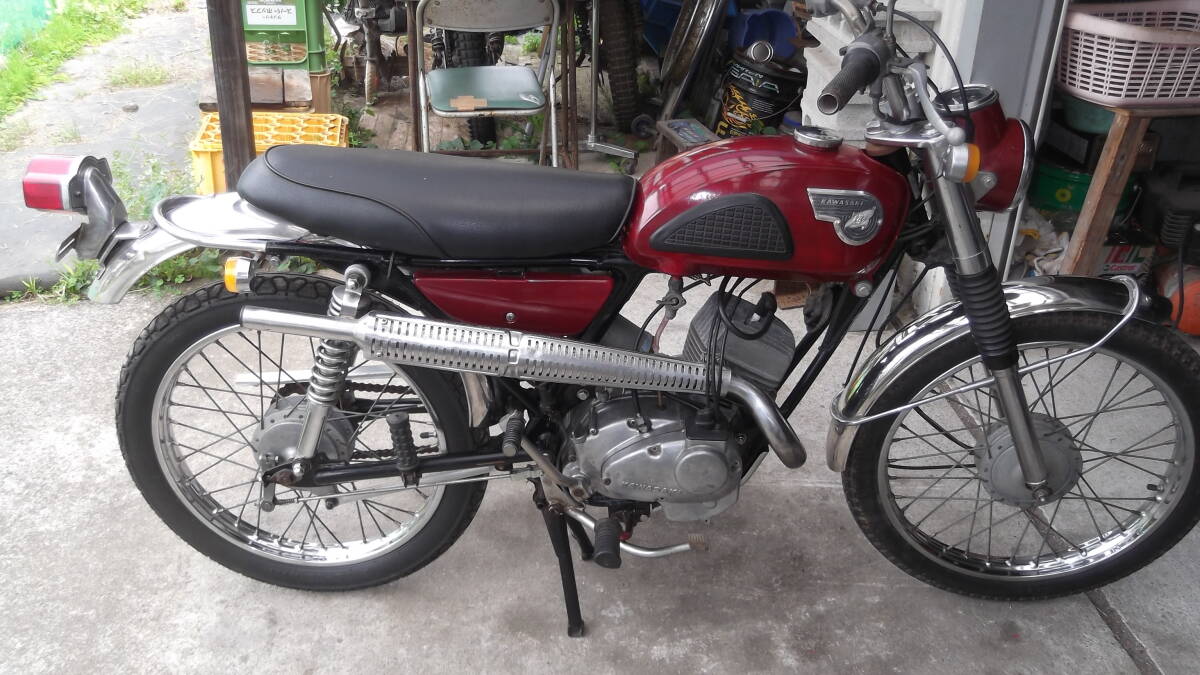 カワサキ C2SS １２０ｃｃ ＤＴ１ ＡＴ１ Ａ１ＳＳ Ａ１ 昭和４２年頃 Ｗ１ ハスラーの画像1