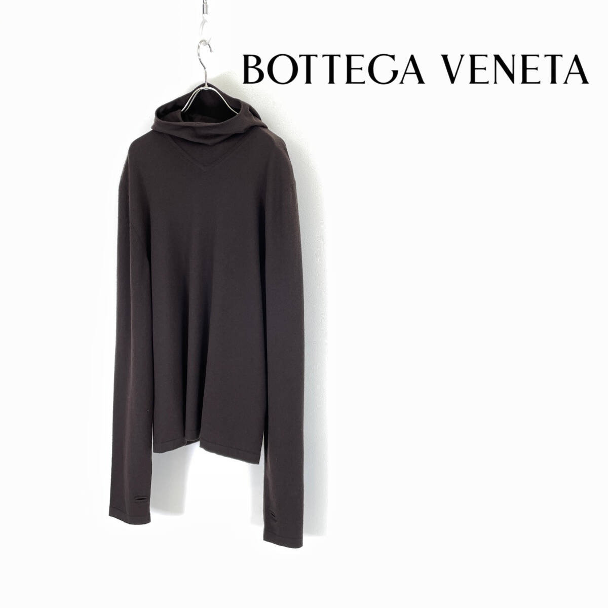 2021AW BOTTEGA VENETA ボッテガヴェネタ フードニット size XL 648961 0326181_画像1