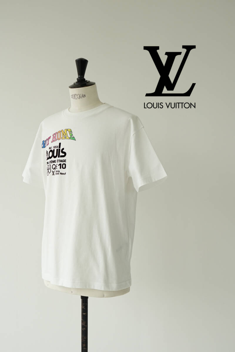2019SS LOUIS VUITTON ルイヴィトン カンザスウィンド プリント Tシャツ sizeXS RM191 LVO HGY96W 0413662_画像1
