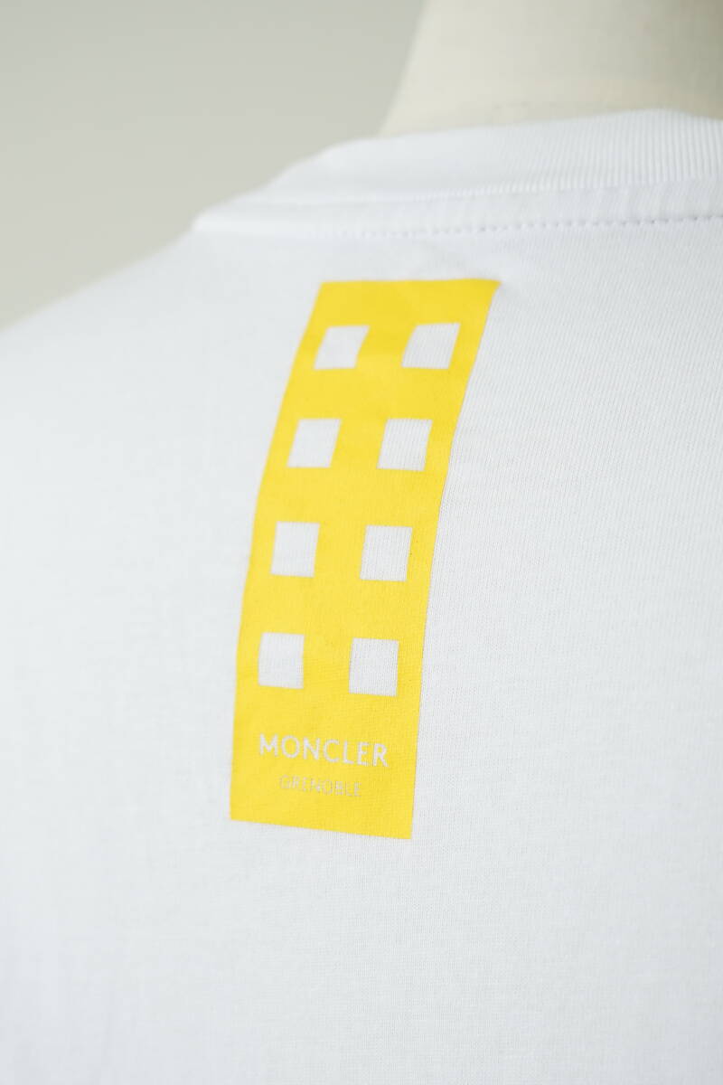 2020SS MONCLER GENIUS MAGLIA T-SHIRT モンクレール グラフィック プリント Tシャツ size M 0413580の画像6