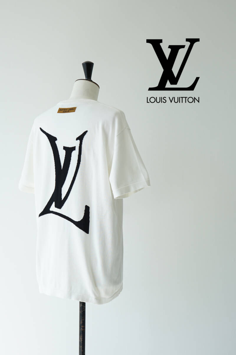 2021AW LOUIS VUITTON LVニット エンドゴール クルーネック Tシャツ size L RM212 GO5 HLN95Wの画像1