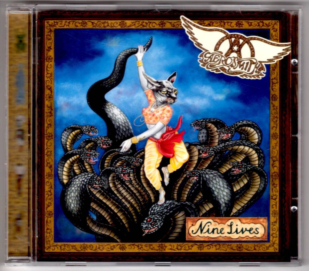 Used CD 輸入盤 エアロスミス Aerosmith『ナイン・ライヴズ』- Nine Lives(1997年) 全14曲EUR盤
