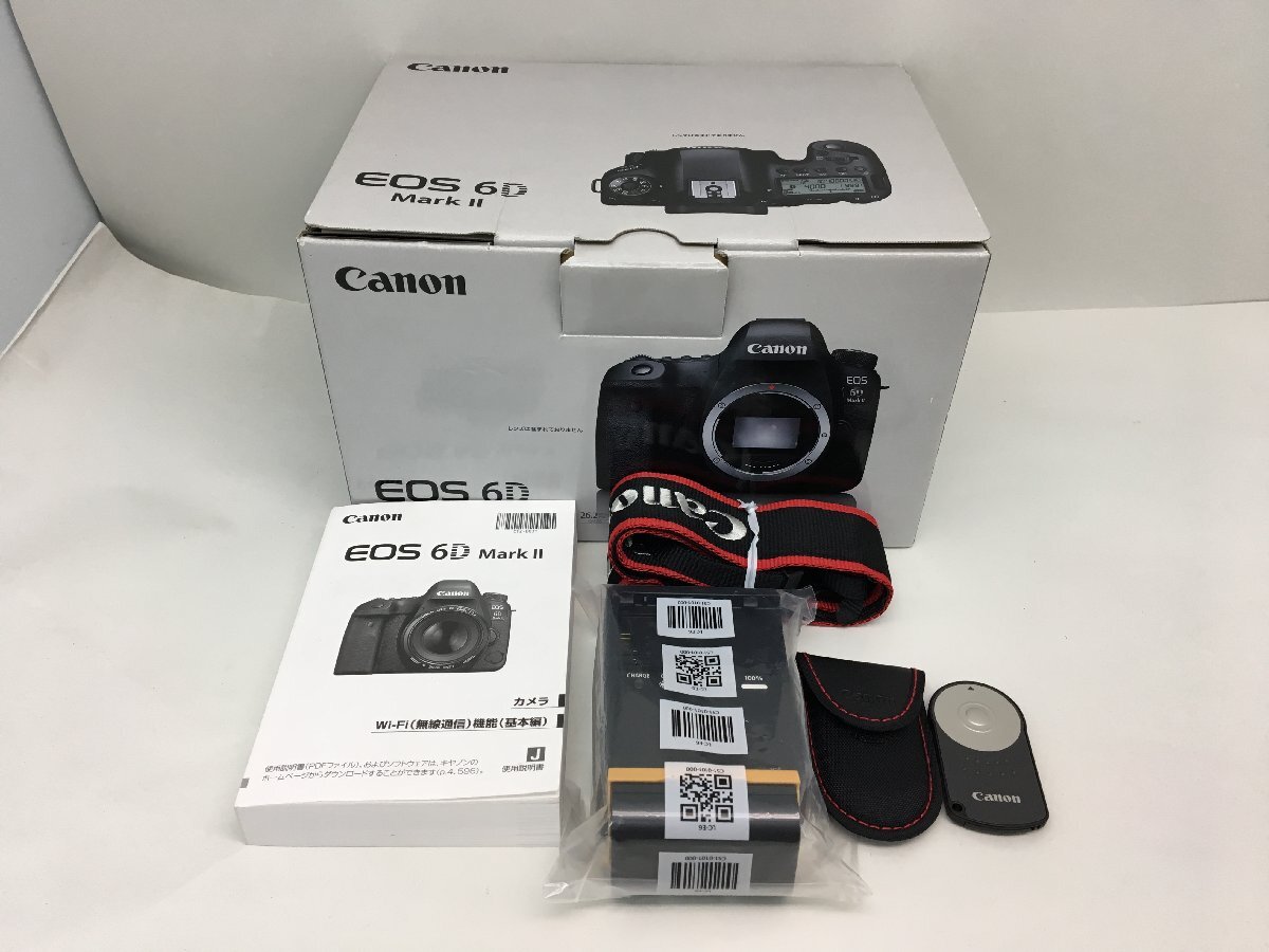 Canon EOS 6D Mark II デジタル一眼レフカメラ ボディ 箱/付属品付き 通電確認済み ジャンク 中古【UW040038】の画像7