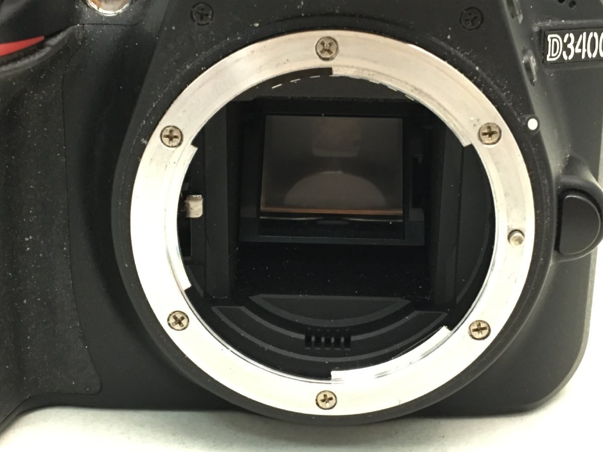 Nikon D3400 デジタル一眼レフカメラ ボディのみ 通電確認済み ジャンク 中古【UW040051】_画像2