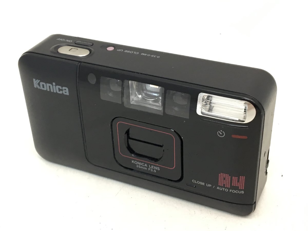 Konica A4 / KONICA LENS 35mm F3.5 コンパクトカメラ ジャンク 中古【UW040122】の画像1