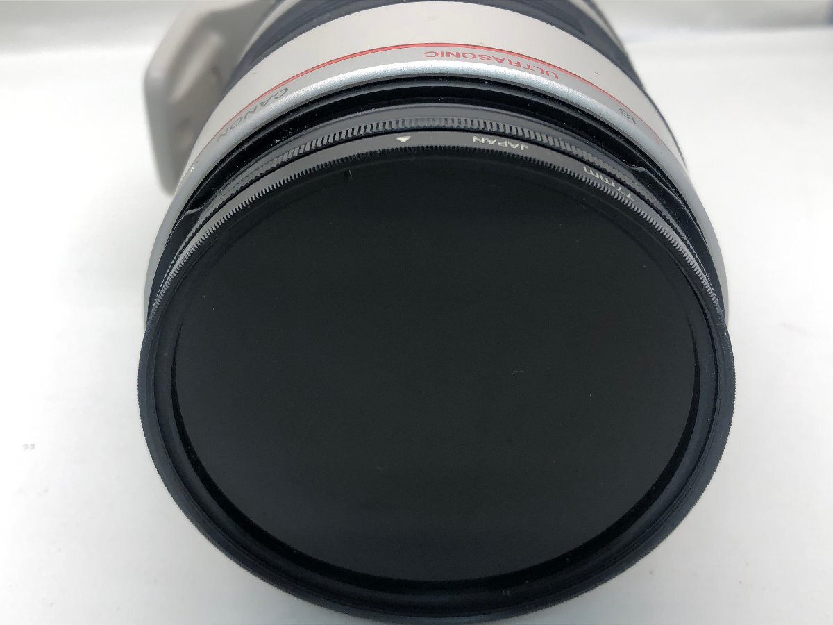 CANON ZOOM LENS EF 100-400mm 1:4.5-5.6 L IS 一眼レフカメラ用レンズ フード付き ジャンク 中古【UW040150】の画像2