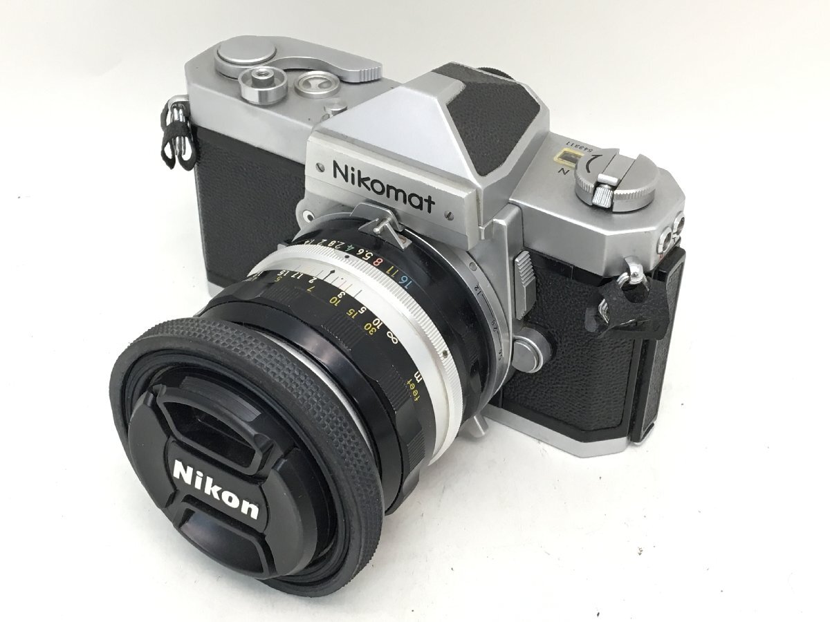 Nikomat FT / NIKKOR-S Auto 1:1.4 50mm 一眼レフカメラ ジャンク 中古【UW040127】_画像1