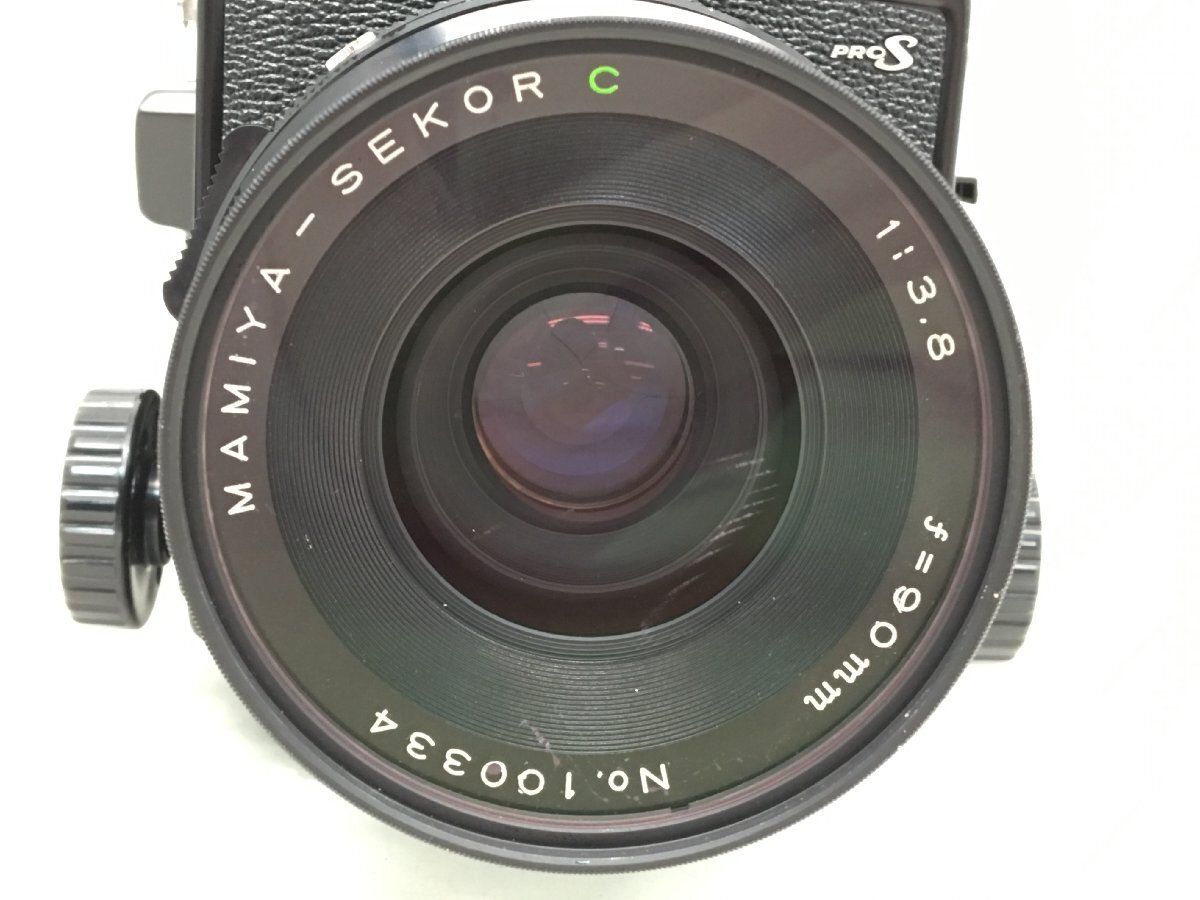 Mamiya RB67 PROFESSIONAL S/SEKOR C 1:3.8 f=90mm 中判カメラ 付属品付き ジャンク 中古【UW040174】の画像2
