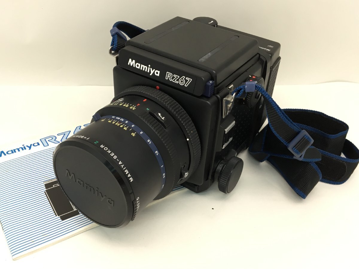 Mamiya RZ67 PROFESSIONAL / SEKOR Z f=90mm 1:3.5 W 中判カメラ 説明書付き ジャンク 中古【UW040227】_画像1