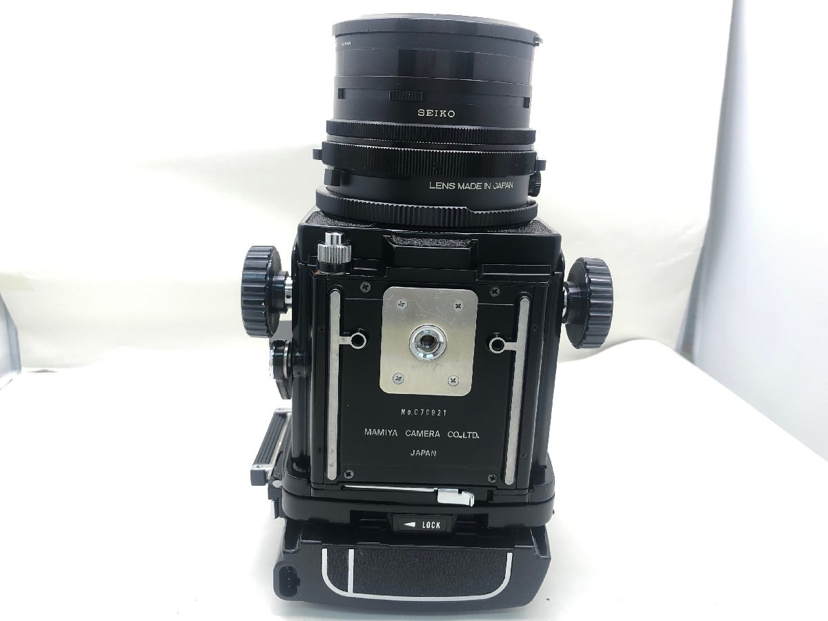 Mamiya RB67 PROFESSIONAL/SEKOR NB 1:3.8 f=127mm 中判カメラ グリップ付き ジャンク 中古【UW040247】